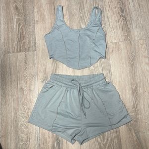 Baby Blue Lounge Set
